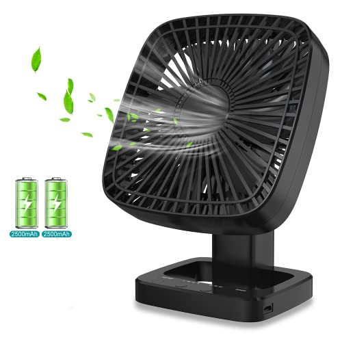 Ventilador de escritorio recargable 
