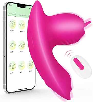 Vibrador portátil con control remoto app