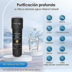 Waterdrop 10UA Sistema de Filtro de Agua para Debajo del Fregadero, 30.000 Litros Sistema de Filtrado de Agua