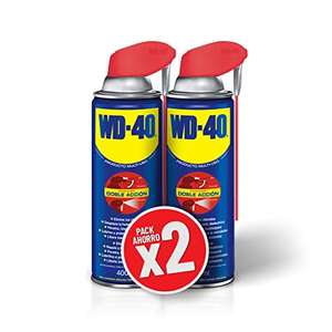 WD-40 Producto Multi-Uso Doble Acción- Spray 400ml-Pack x2