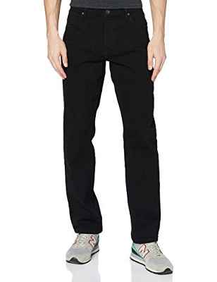Wrangler Authentic Straight Jeans, Rinse, 33W/34L para Hombre
