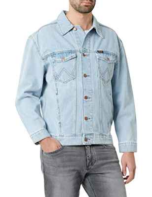 Wrangler Chaqueta Anti Fit, Icy Brush Back, XXL para Hombre