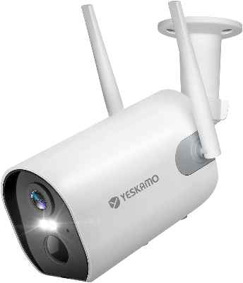 Yeskamo 2K Cámara Vigilancia WiFi