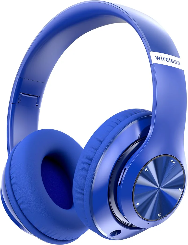 ZORIN 9S Cascos Diadema inalambricos Bluetooth Plegables, 60h Reproducción