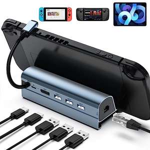 ZOVHYYA 6 en 1 Estación para Steam Deck